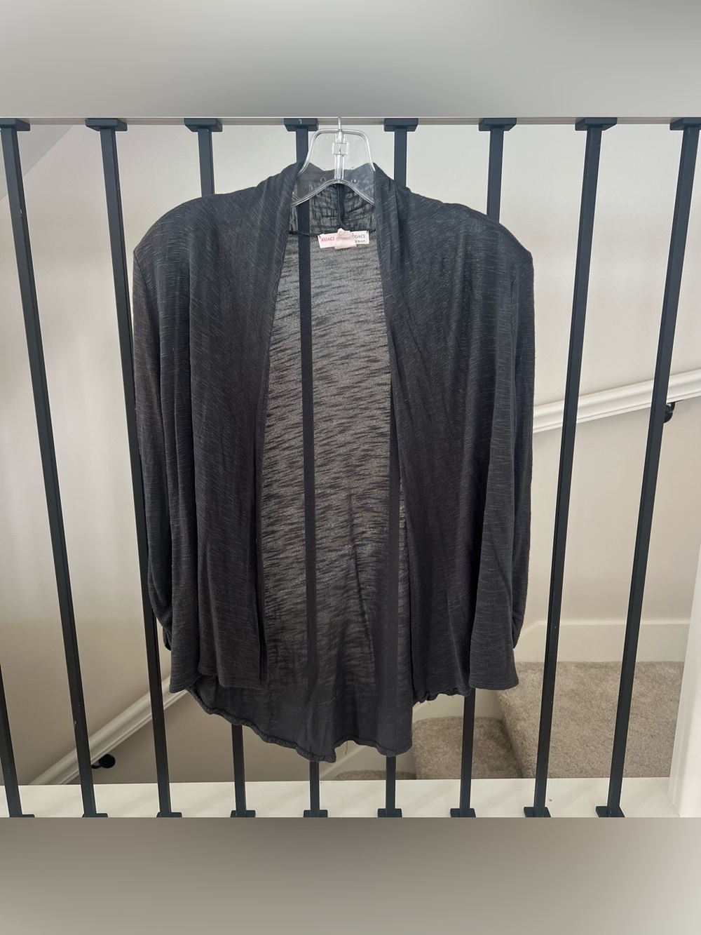 A’Gaci open cardigan.
